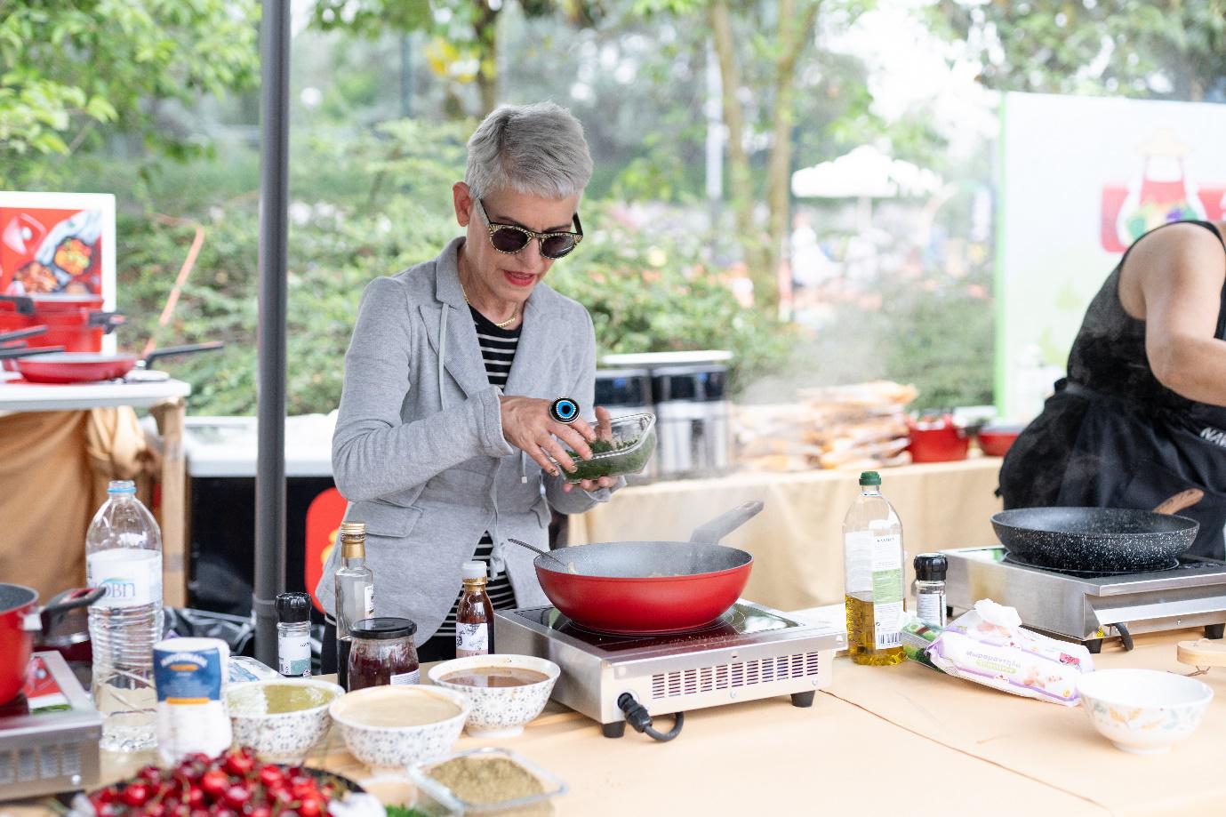 Eleni Psychouli cooks with NAVA summer recipes!