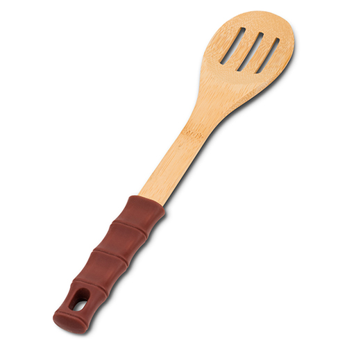 Paleta-forata in-bambu-terrestrial-con-fessure-e-manico-in-silicone-30cm