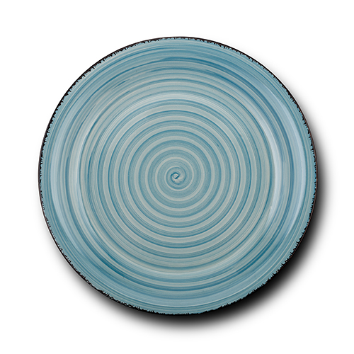 piatto-piano-in-gres-lines-faded-blue-27cm