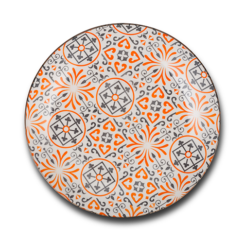 piatto-piano-in-porcellana-maiolica-arancione-26cm