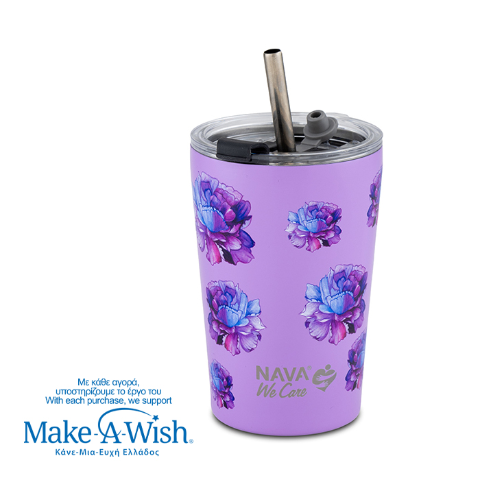 stainless-steel-insulated-travel-mug-with-straw-we-care-purple-floral-350ml