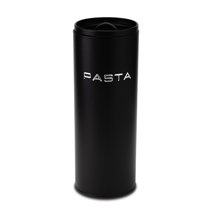 round-metal-pasta-canister-total-black-29cm