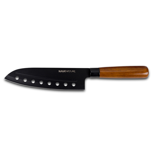 coltello-santoku-in-acciaio-inossidabile-nature-con-impugnatura-in-legno-e-rivestimento-antiaderente-30cm