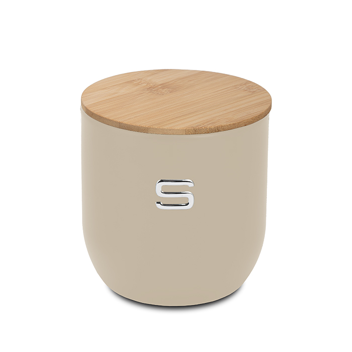 round-metal-sugar-canister-with-bamboo-lid-warm-gray-12cm
