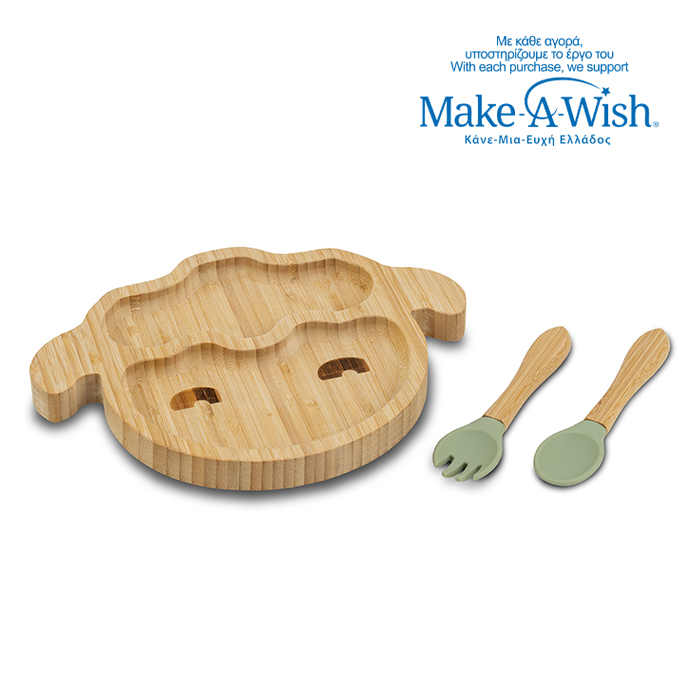 baby-bamboo-suction-plate-with-silicone-fork-and-spoon-we-care-24cm