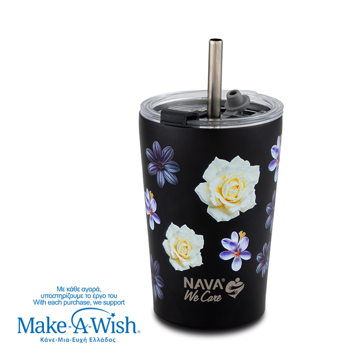 stainless-steel-insulated-travel-mug-with-straw-we-care-black-floral-350ml